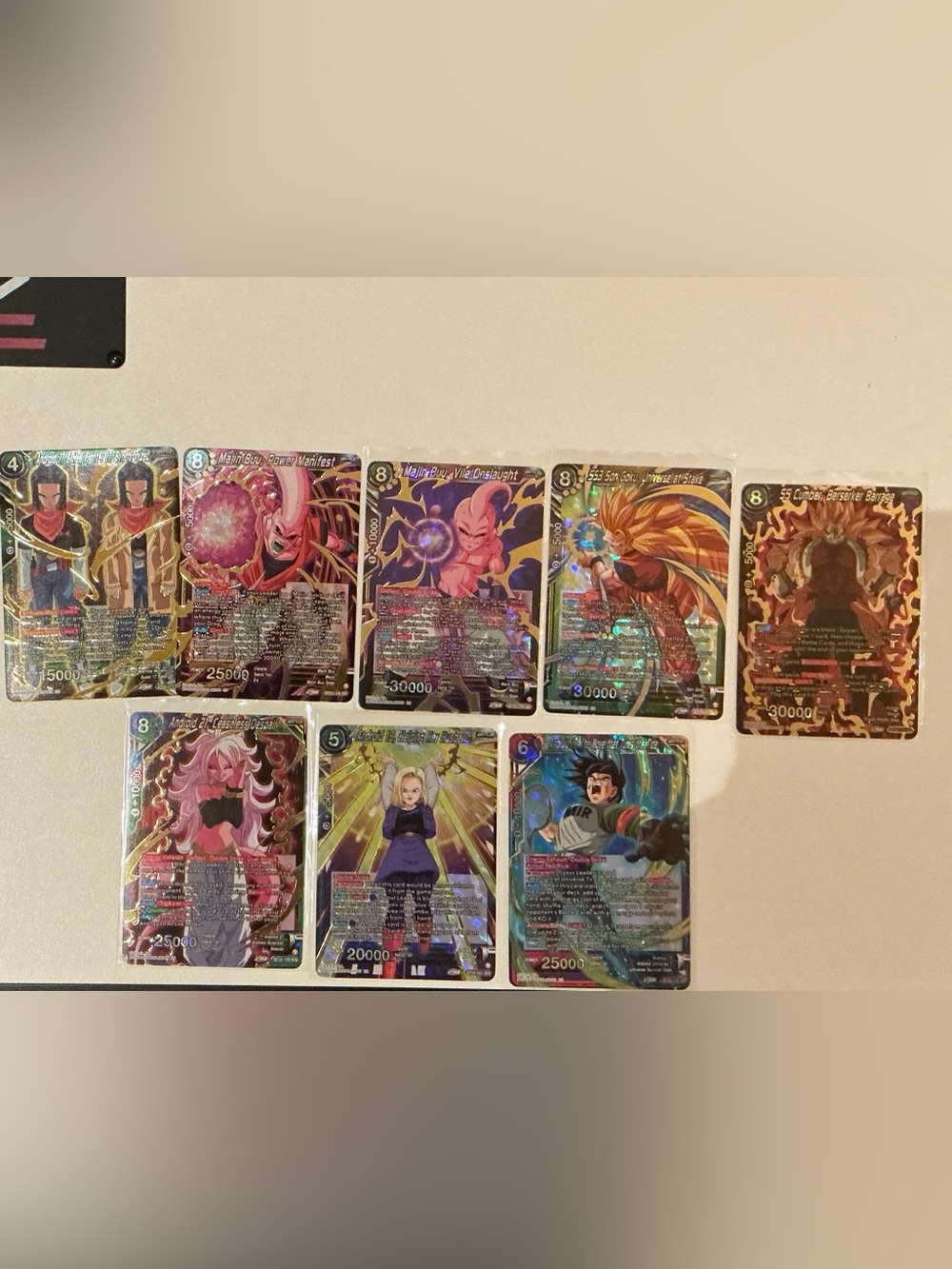 Dragon Ball Super Holographic Trading Card - Multicolor Foil